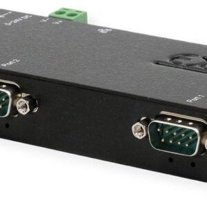 EXSYS GmbH Ethernet zu 2 x RS-232, inkl. 12V/3A Netzteil (EX-6112-2)