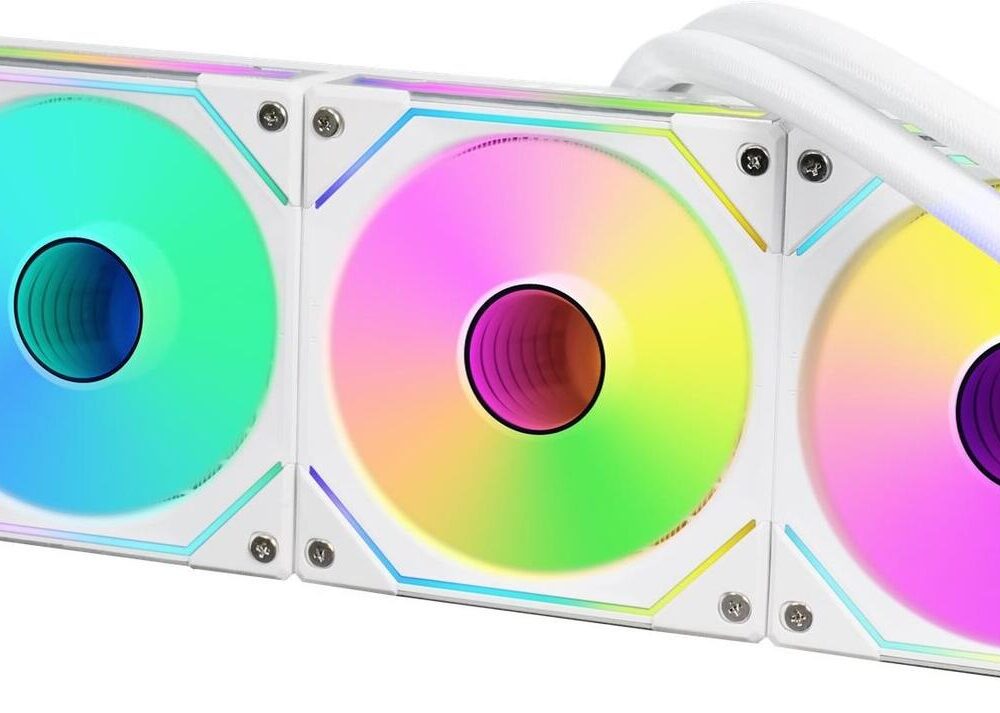Lian Li Galahad II Trinity SL-INF - Prozessor-Flüssigkeitskühlsystem - mit Controller - Kühlergröße: 360 mm - (für: AM4, LGA1200, LGA1700, AM5, LGA115x Socket) - 120 mm - weiß (GA2T36INW)