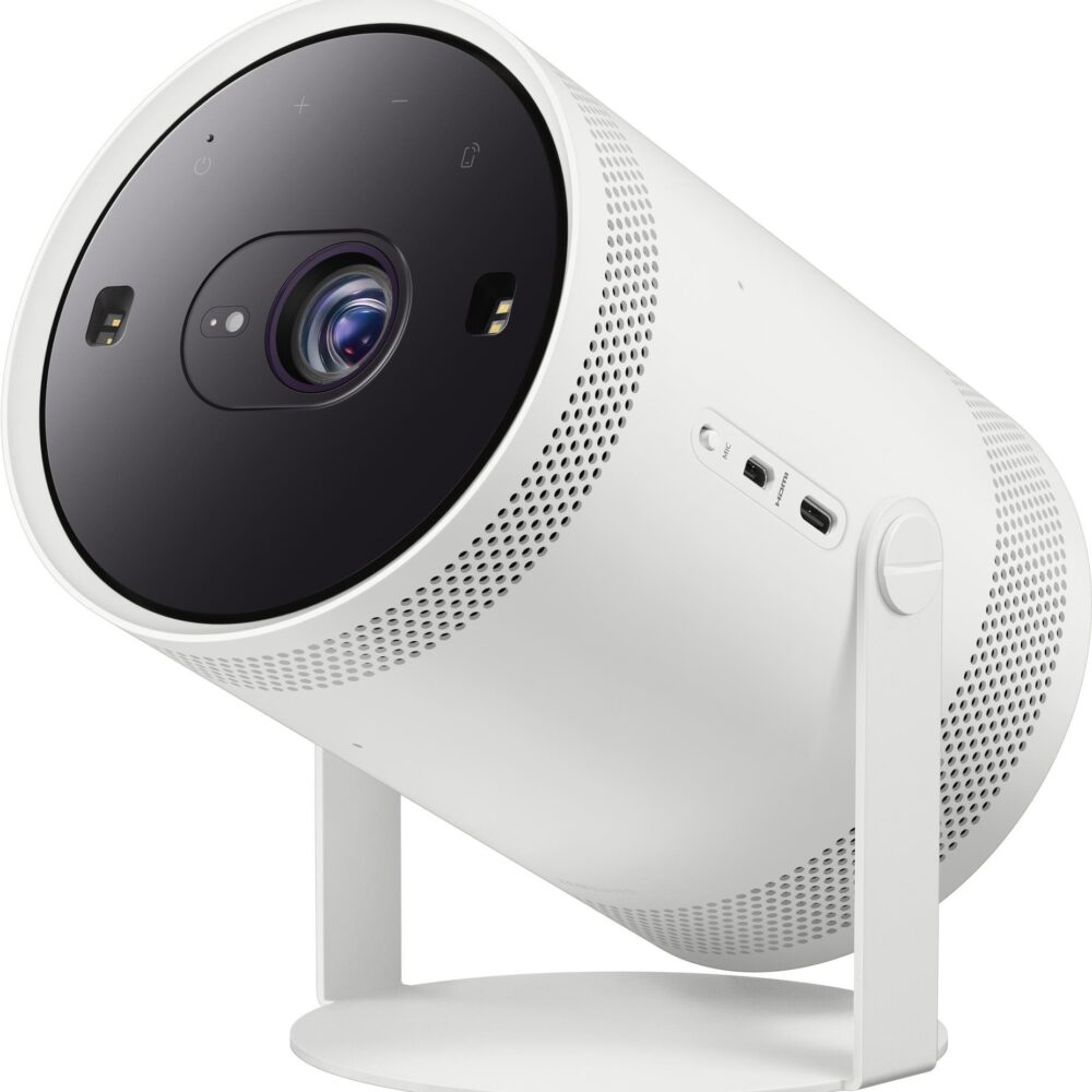 Samsung The Freestyle SP-LFF3CLAX - 2. Generation - DLP-Projektor - LED - tragbar - 550 lm - Full HD (1920 x 1080) - 16:9 - 1080p - 802,11a/b/g/n/ac WLAN / AirPlay 2 - weiß (SP-LFF3CLAXXXE)