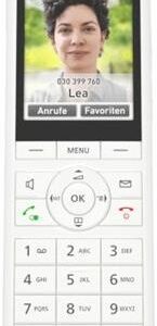 AVM FRITZ!Fon X6 - Schnurloses Erweiterungshandgerät - Anrufbeantworter - mit Internetradio mit Rufnummernanzeige - ECO DECTGAP - dreiweg Anruffunktion - SIP - weiß (20002987)