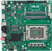 ASUS Pro H610T-CSM - Motherboard - Mini-ITX - LGA1700-Sockel - H610 Chipsatz - USB 3,2 Gen 1, USB 3,2 Gen 2 - Gigabit LAN - Onboard-Grafik (CPU erforderlich) - HD Audio (8-Kanal) (90MB1G60-M0EAYC)