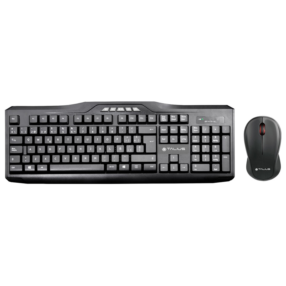 Tastiera e Mouse Talius KB-6001 Nero Qwerty in Spagnolo