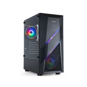 Case computer desktop ATX TooQ TQGCC102-B BIOHAZARD Nero