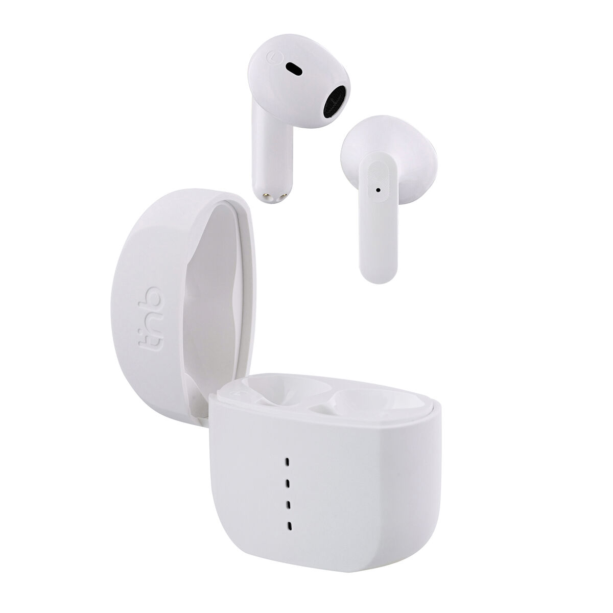 Auricolari Wireless con Custodia di Ricarica T'NB ZIP 2 Bianco