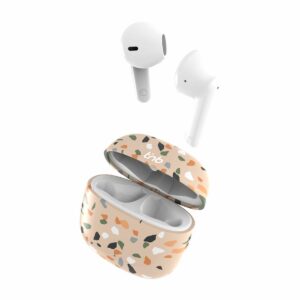 Auricolari Wireless con Custodia di Ricarica T'NB TERRAZZO Beige