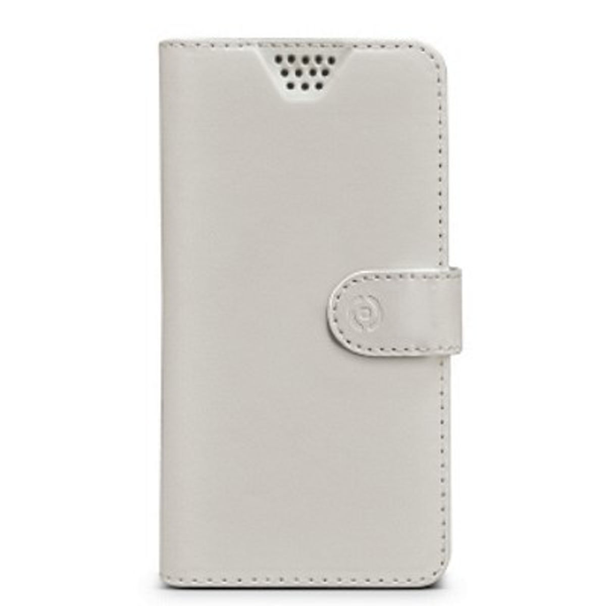 Custodia per Cellulare Celly WALLYUNIXLWH Bianco Universal