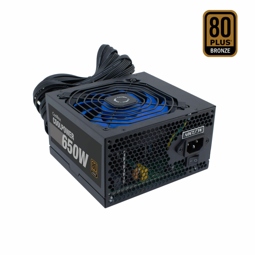 Fonte di Alimentazione CoolBox COO-FACPO-650 650 W 80 Plus Bronze