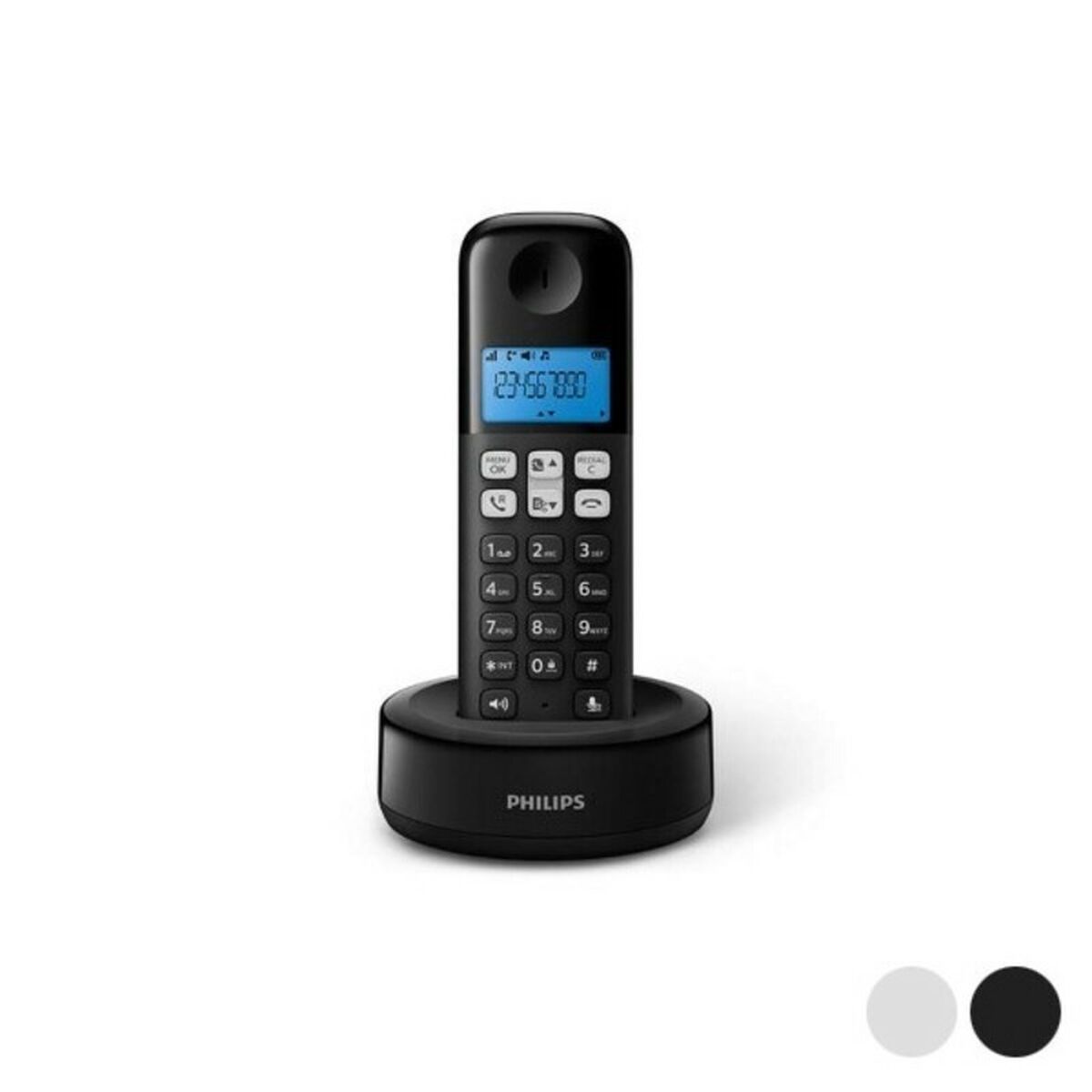 Telefono Senza Fili Philips D1611 1,6" 300 mAh GAP Colore:Nero