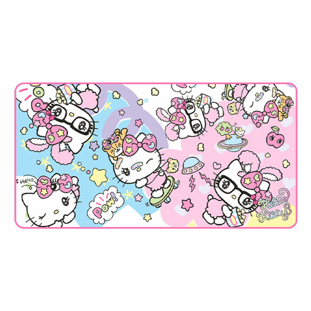 Tappetino per Mouse KONIX KONIX XXL HELLO KITTY Multicolore