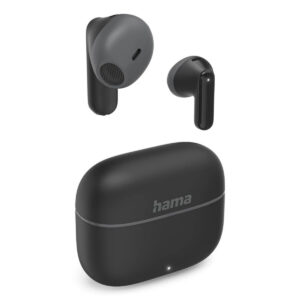 Auricolari Wireless con Custodia di Ricarica Hama 00221752 Nero