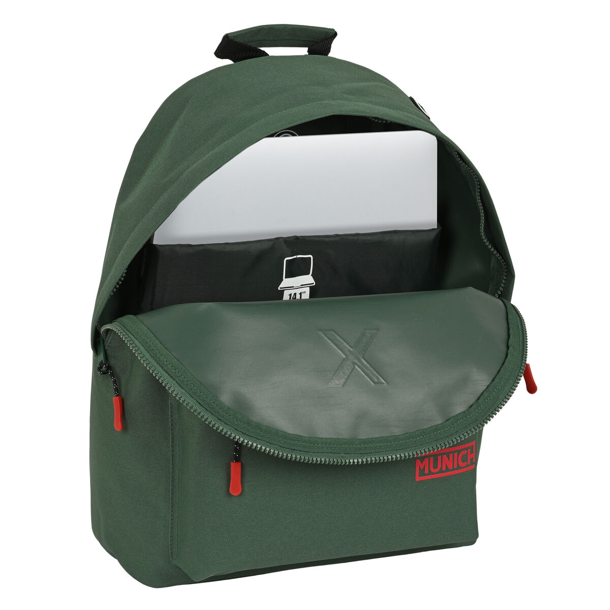 Zaino per Portatile Munich  munich basicos  31 x 41 x 16 cm Verde