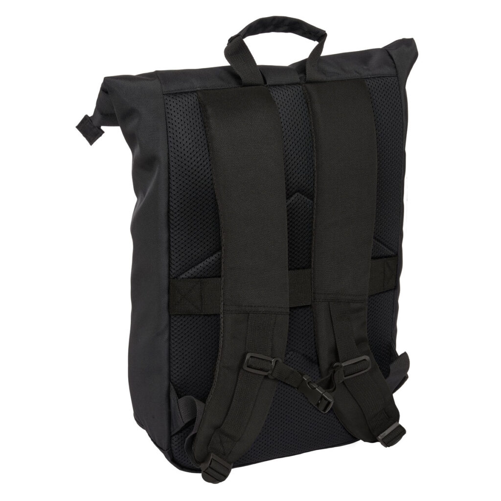Zaino per Portatile Real Madrid C.F. Nero 28 x 42 x 13 cm