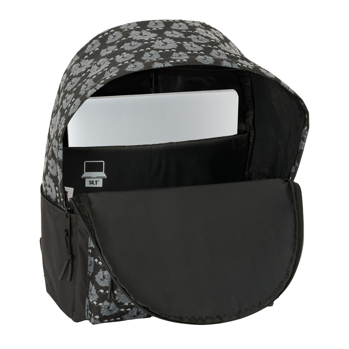 Zaino per Portatile One Piece Pirates Nero