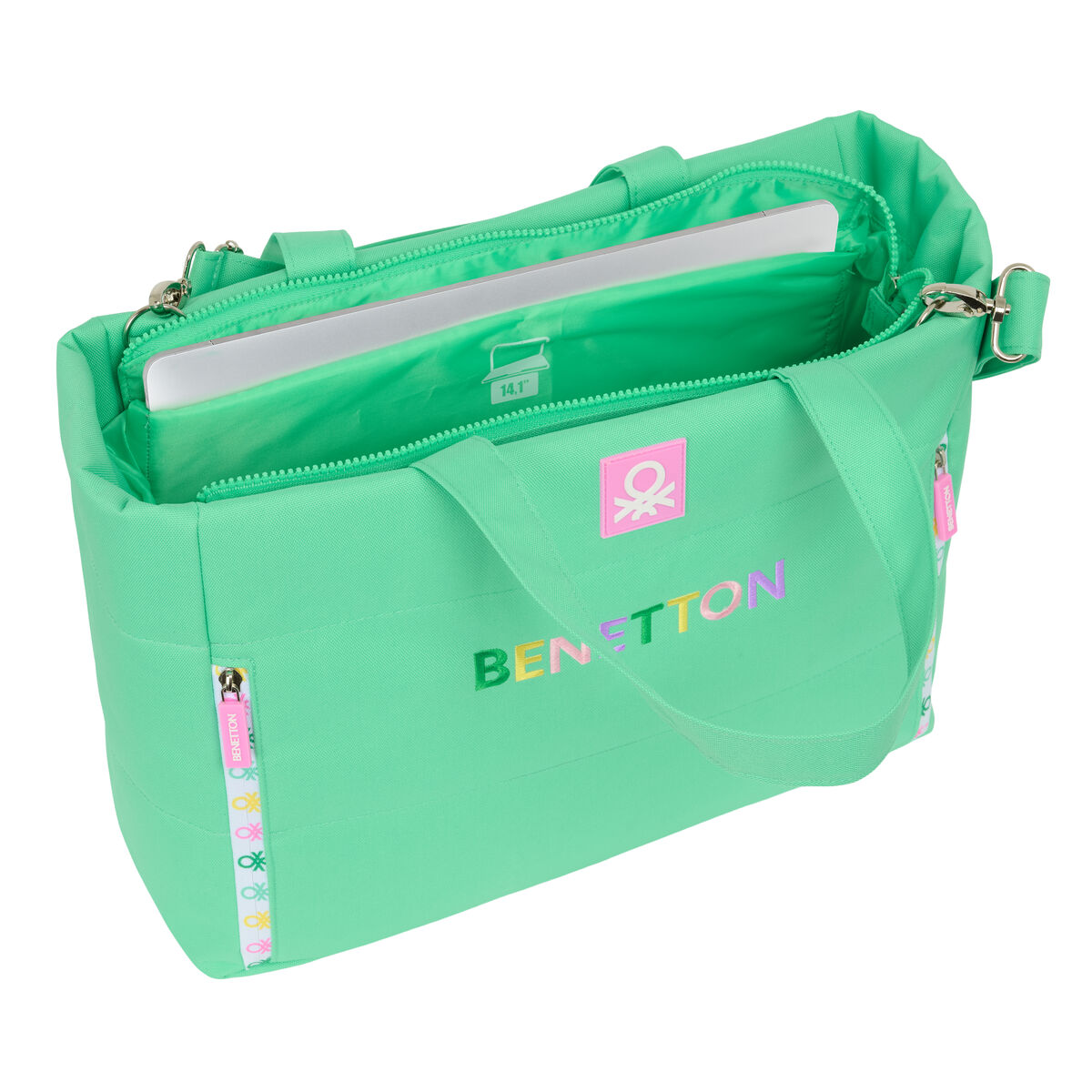 Valigetta per Portatile Benetton Mint 40 x 31 x 17 cm