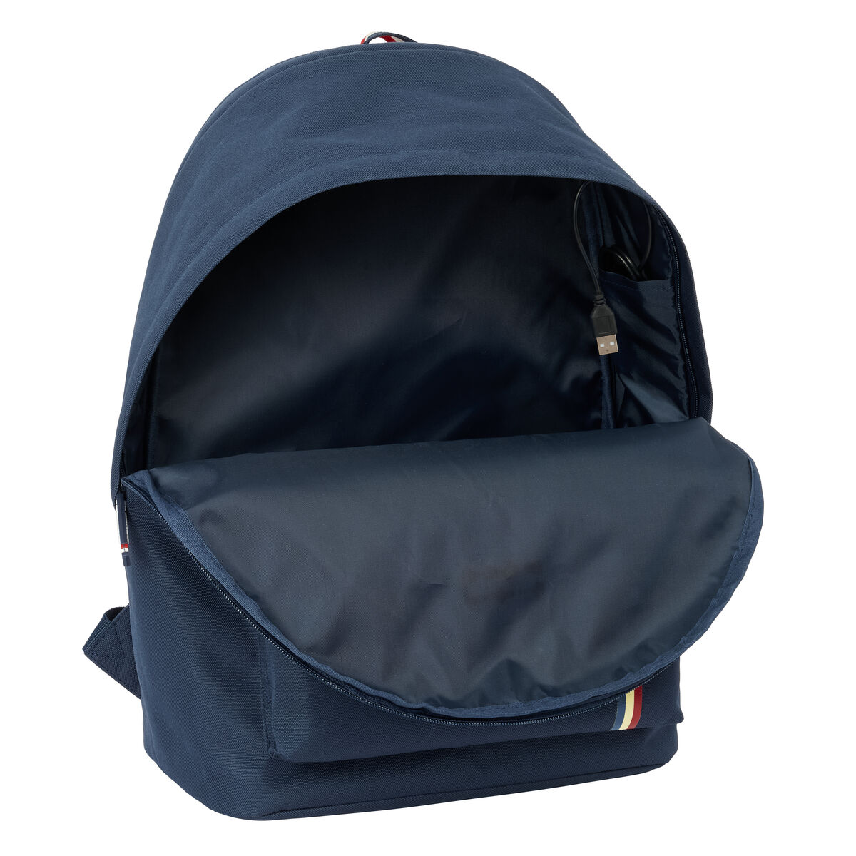 Zaino per PC Portatile e Tablet con Uscita USB El Ganso Eclipse Blu Marino