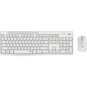 Tastiera e Mouse Logitech MK295 Bianco Qwerty Italiano