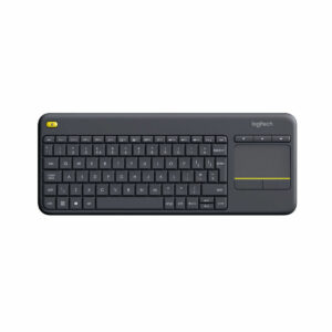 Tastiera Logitech K400 Plus Tv Nero Qwerty in Spagnolo QWERTY