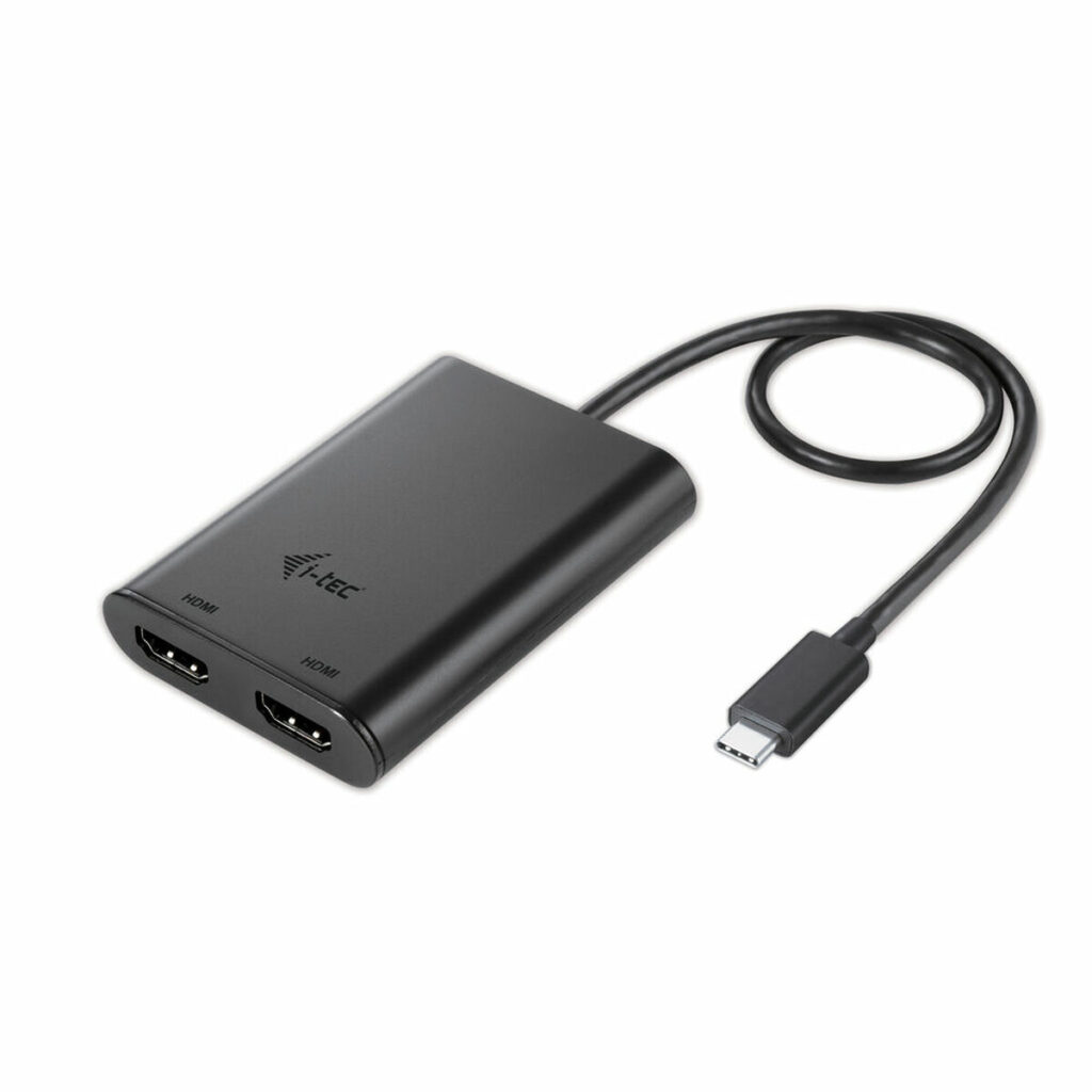 Adattatore DisplayPort con HDMI i-Tec C31DUAL4KHDMI        Nero 4K Ultra HD