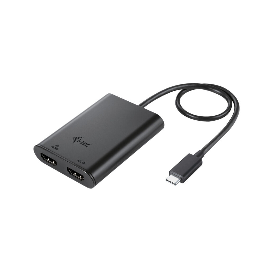 Adattatore HDMI i-Tec C31DUAL4K60HDMI Nero