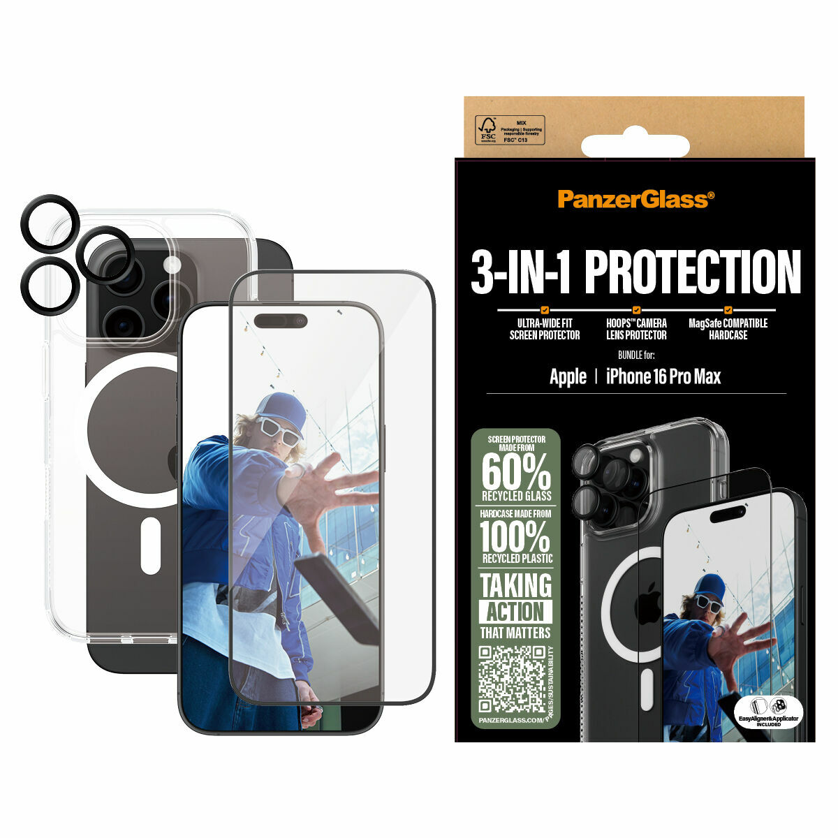 Proteggi Schermo Panzer Glass B1294+2864+1284