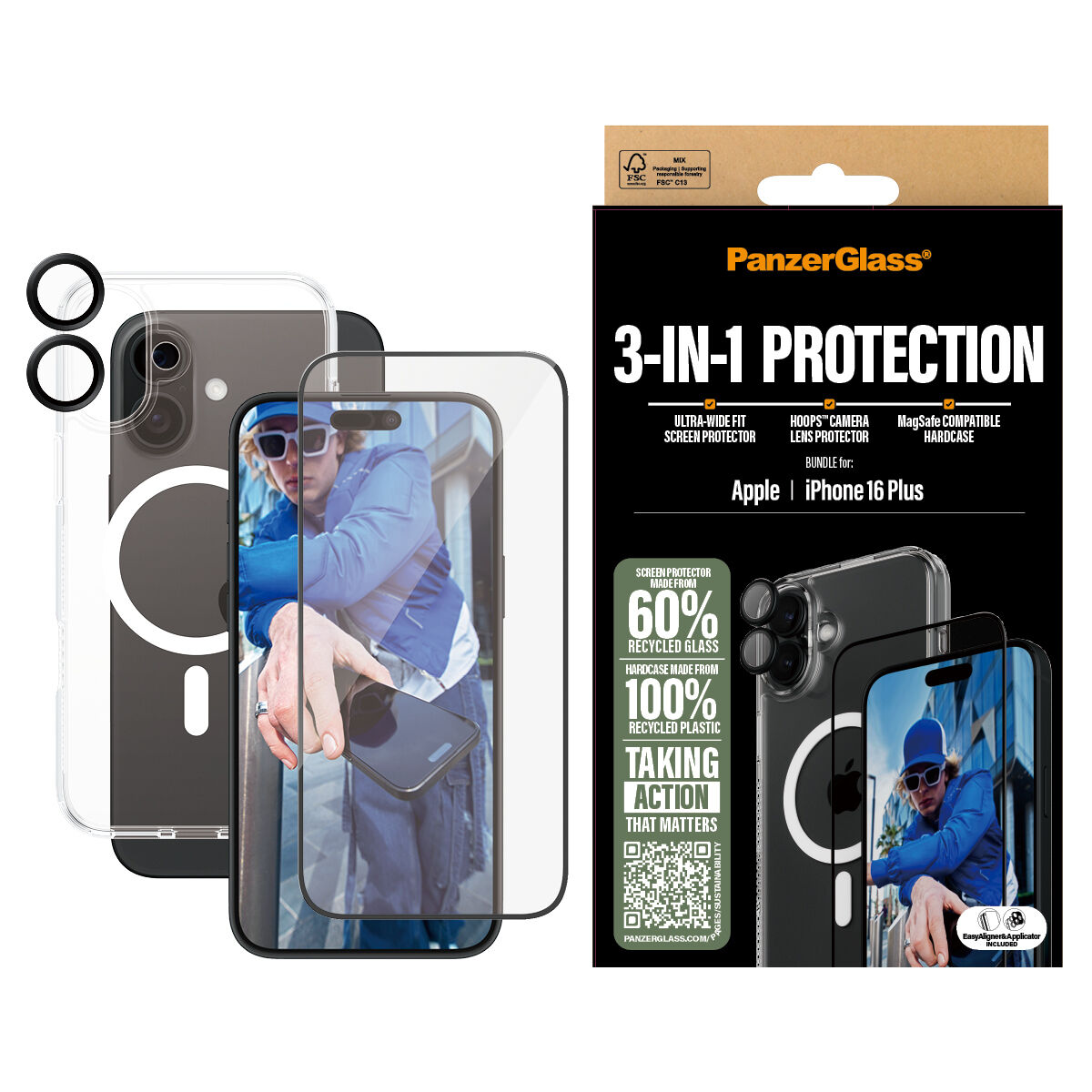 Proteggi Schermo Panzer Glass B1293+2863+1283