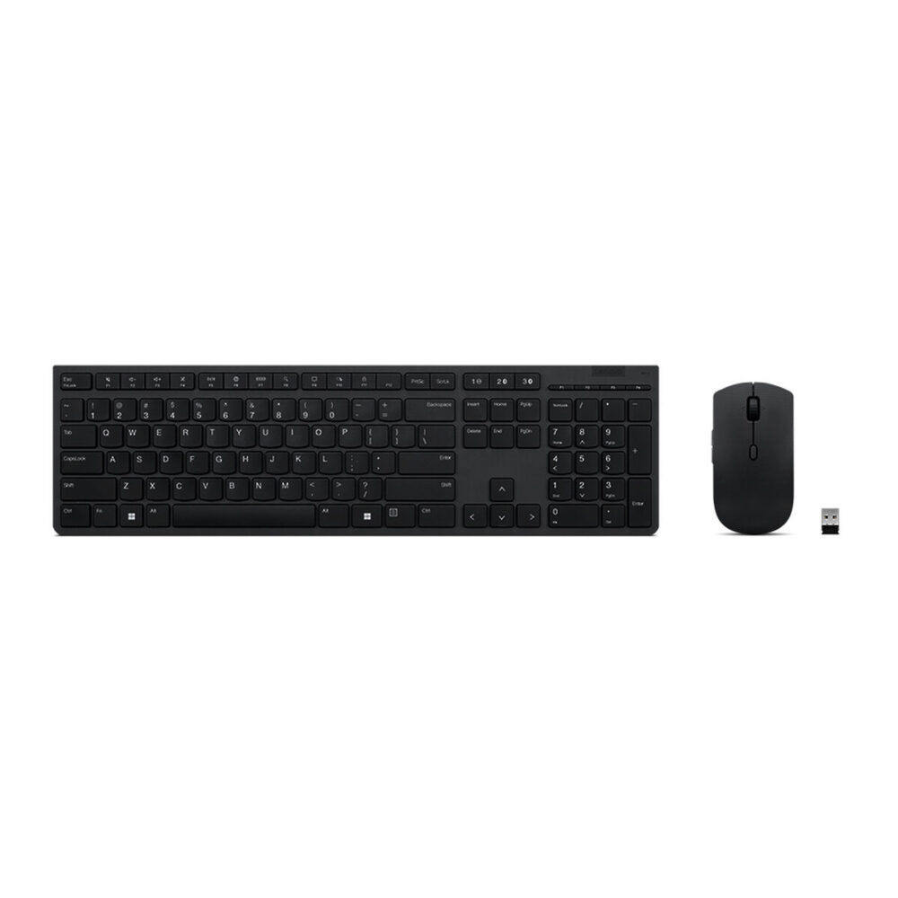 Tastiera e Mouse Lenovo 4X31K03961 Grigio portoghese