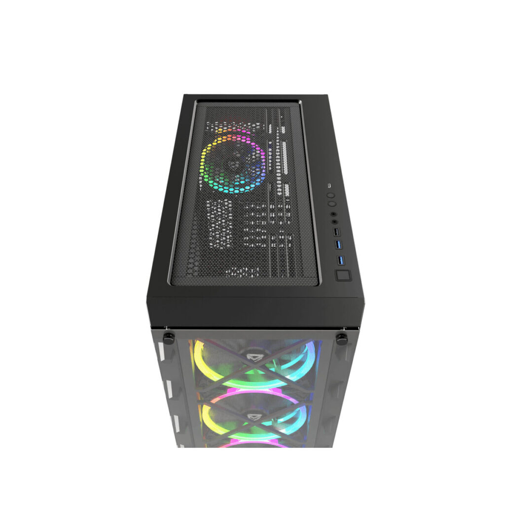 Case computer desktop ATX Nfortec NF-CS-DRACOX-B Nero