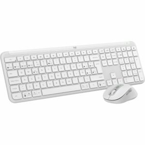 Tastiera e Mouse Logitech 920-012596 Bianco Spagnolo QWERTY