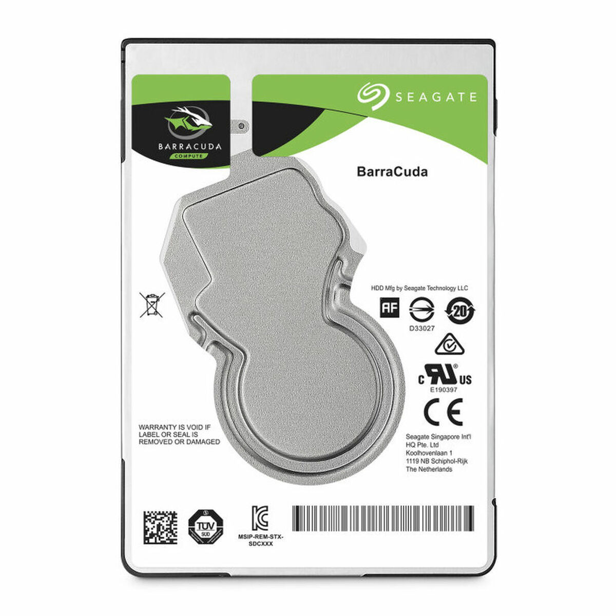 Hard Disk Seagate Barracuda 2,5" 5400 rpm Capacità:1 TB