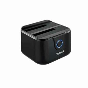 Dock Station Dual TooQ TQDS-802B 2.5" / 3.5" SATA USB 3.0 Nero