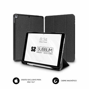 Custodia per Tablet Subblim FUNDA TABLET IPAD 10.2'' 9/8/7 Gen BLACK Nero 10,2"
