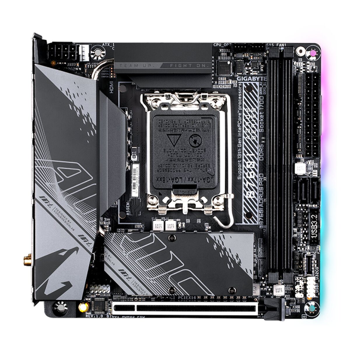 Scheda Madre Gigabyte B760I AORUS PRO INTEL B760 EXPRESS LGA 1700