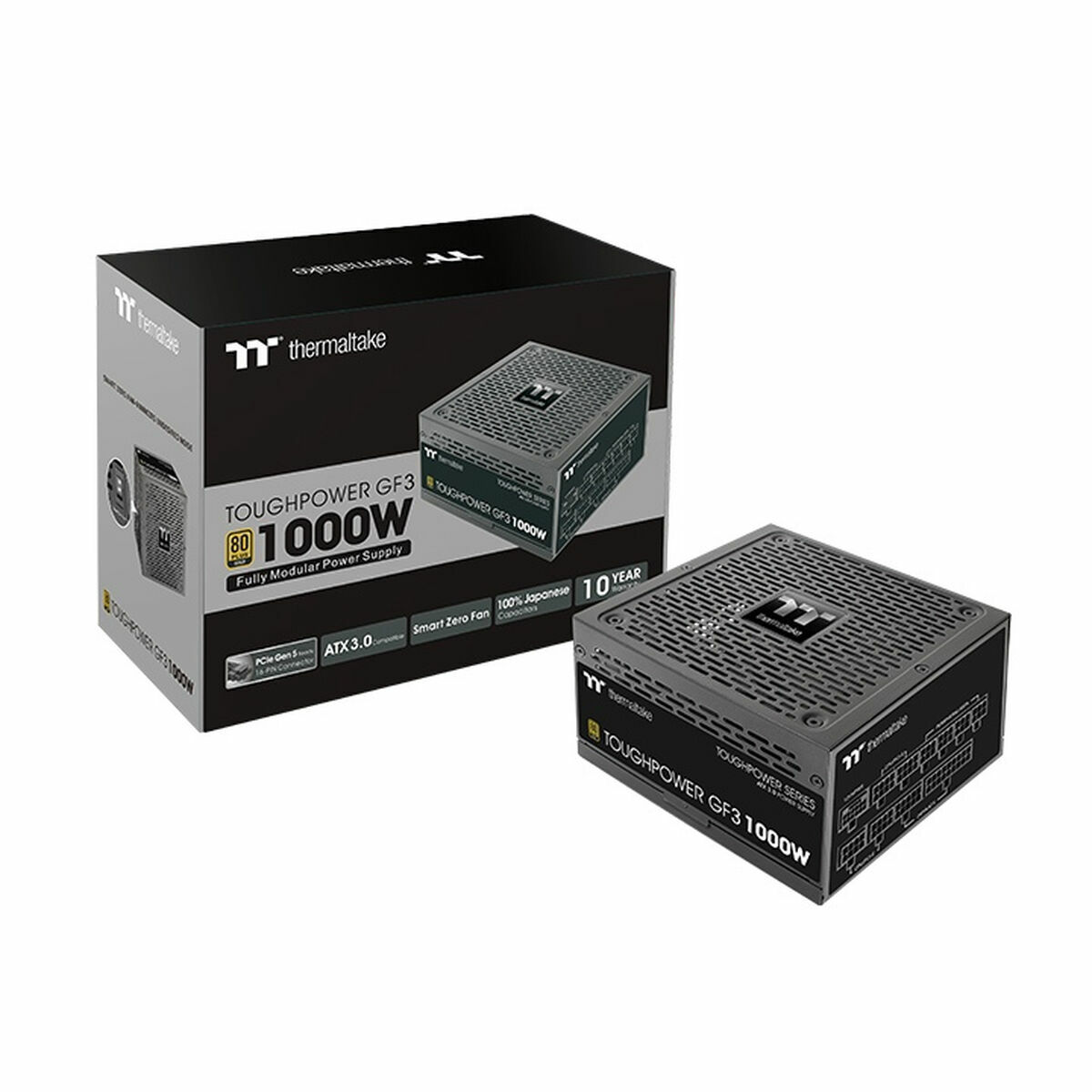 Fonte di Alimentazione THERMALTAKE Toughpower GF3 1000 W 80 Plus Gold
