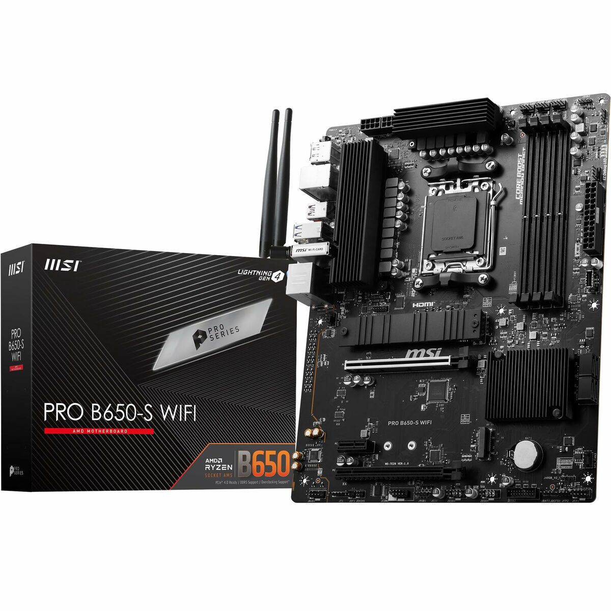 Scheda Madre MSI PRO B650-S WIFI AMD B650 AMD AM5