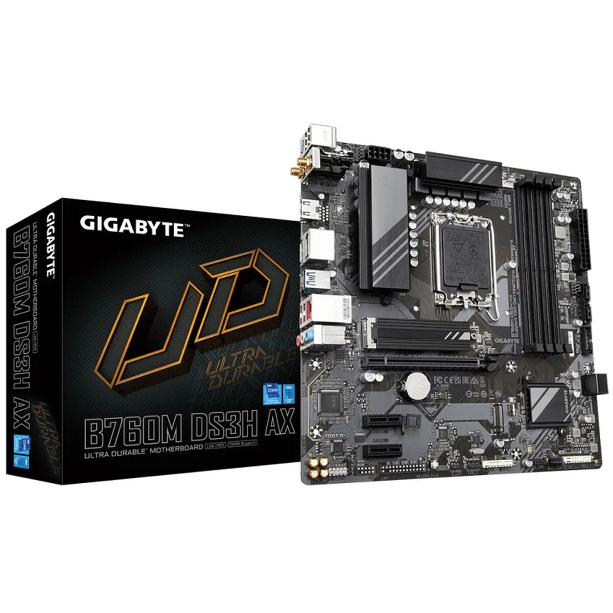 Scheda Madre Gigabyte B760M DS3H AX G12 INTEL B760 EXPRESS LGA 1700