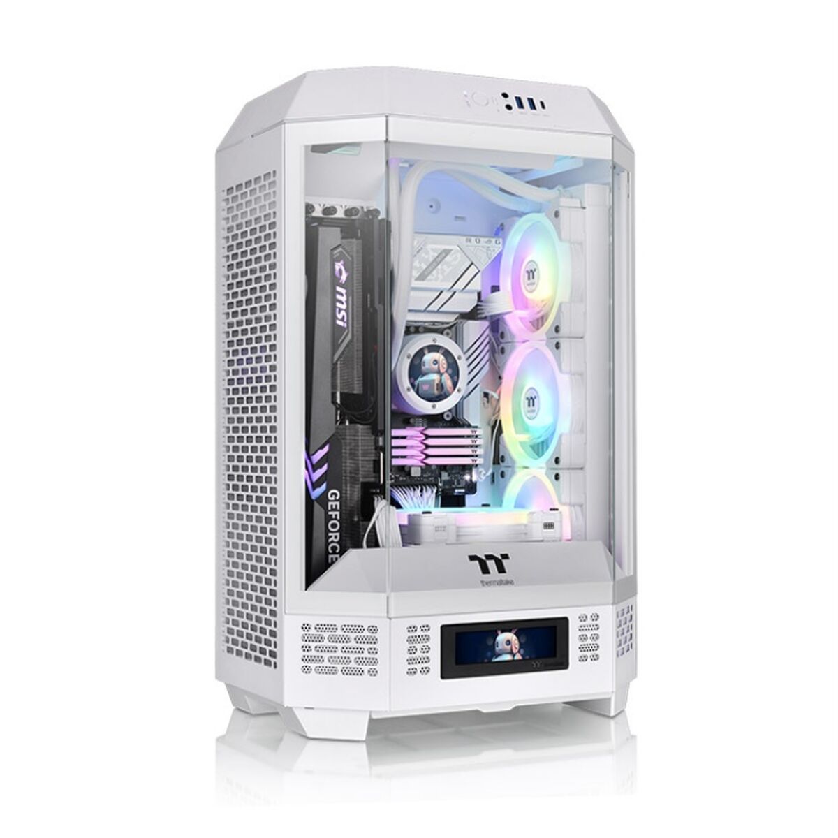 Case computer desktop ATX THERMALTAKE THE TOWER T300 Bianco