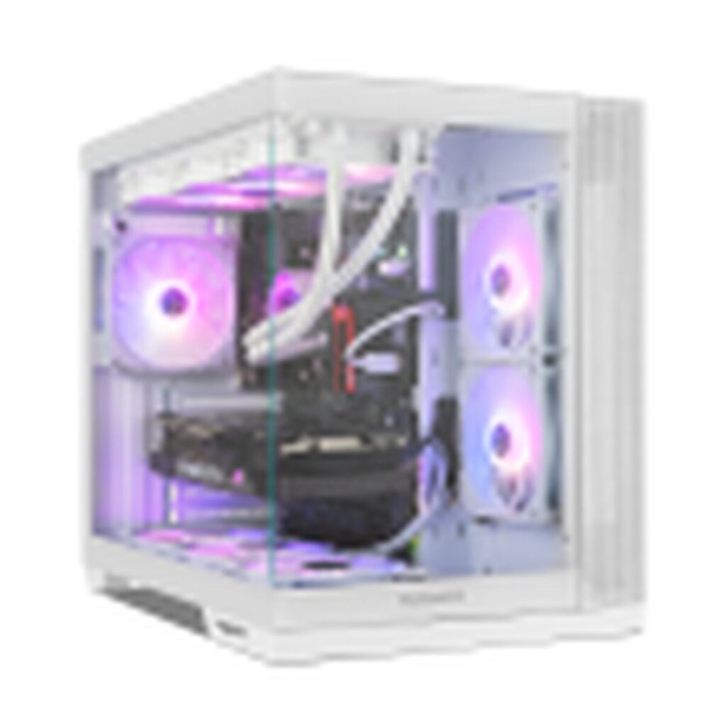 Case computer desktop ATX Nox-Xtreme NXHUMMERASTRANEOWH Bianco