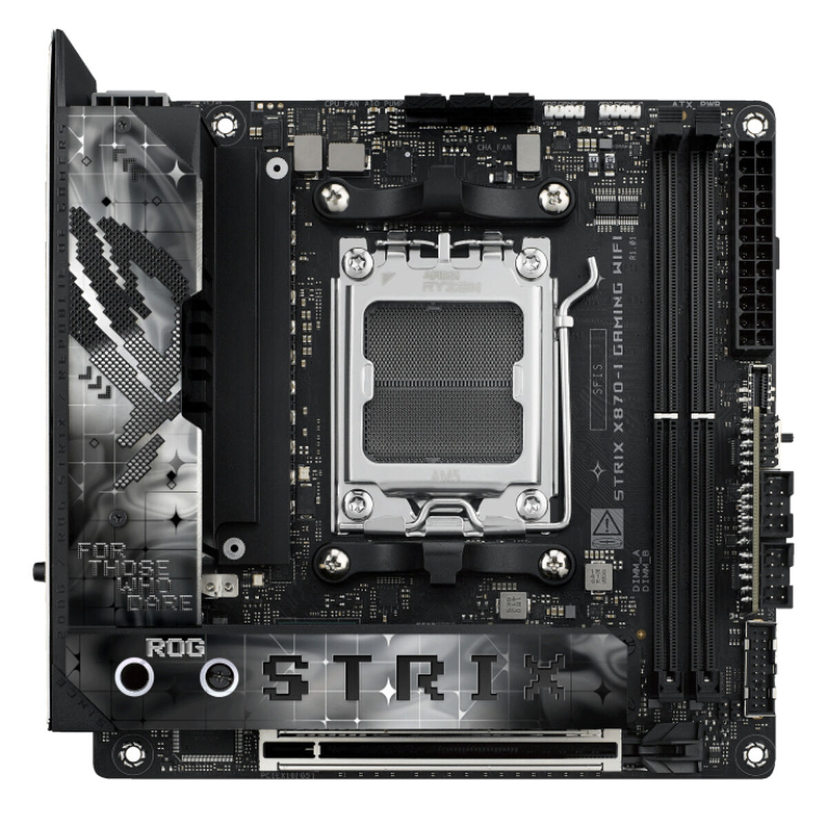 Scheda Madre Asus ROG STRIX X870-I GAMING WIFI AMD AMD X870 AMD AM5