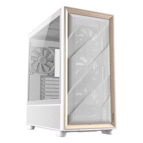 Case computer desktop ATX Antec FLUX Bianco