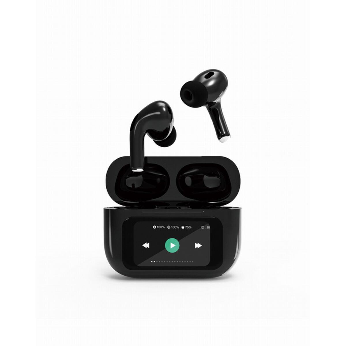 Auricolari GEMBIRD TWS-LCD-ANC-01-BK Nero