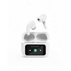 Auricolari GEMBIRD TWS-LCD-ANC-01-W Bianco