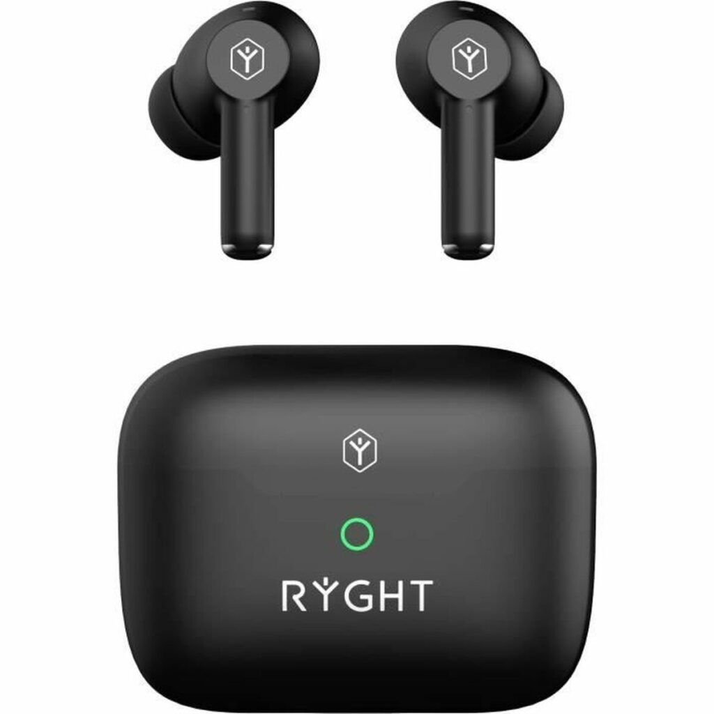 Auricolari Wireless con Custodia di Ricarica Ryght Jumo ANC Nero