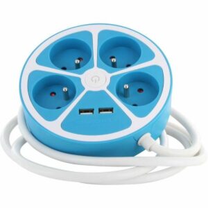 Multipresa con 4 Prese con Interruttore Chacon 4X16 A 3680 W (1,5 m)