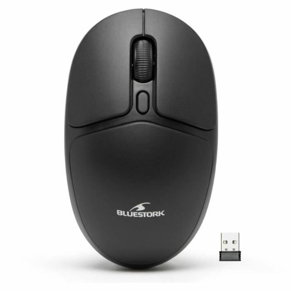 Mouse senza Fili Bluestork Office 25 Nero
