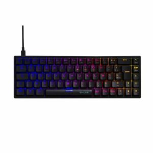 Tastiera The G-Lab KEYZ TITAN Nero Azerty Francese