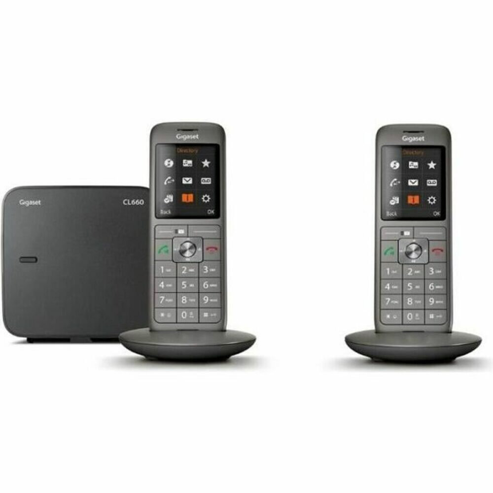 Telefono Senza Fili Gigaset CL660 Duo Grigio Antracite