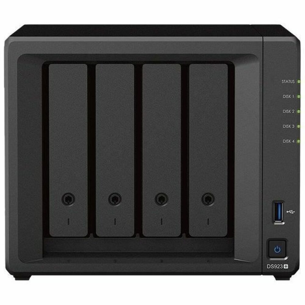 Memorizzazione in Rete NAS Synology DS923+ Nero AM4 Socket: AMD Ryzen™ AMD Ryzen R1600