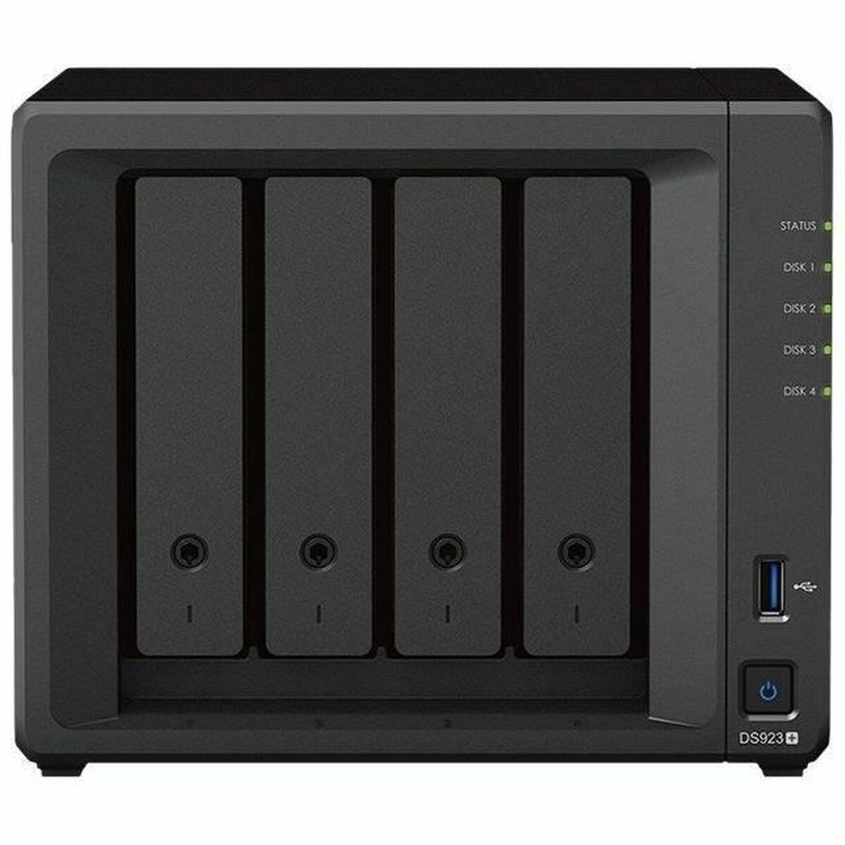Memorizzazione in Rete NAS Synology DS923+ Nero AM4 Socket: AMD Ryzen™ AMD Ryzen R1600