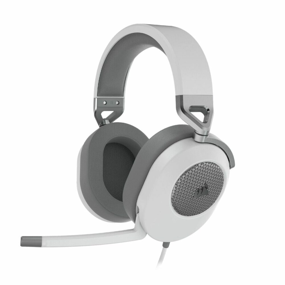 Auricolari con Microfono Corsair HS65 SURROUND Bianco