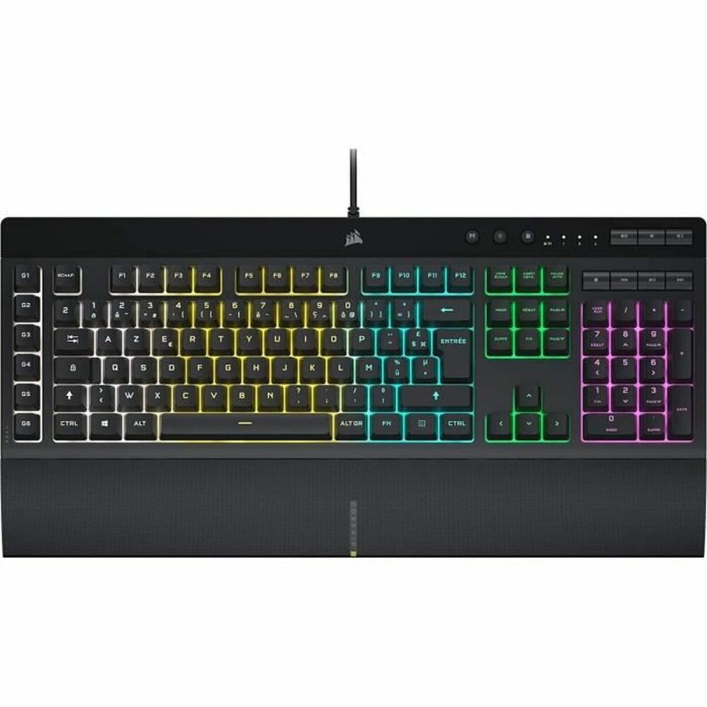 Tastiera per Giochi Corsair K55 RGB PRO AZERTY